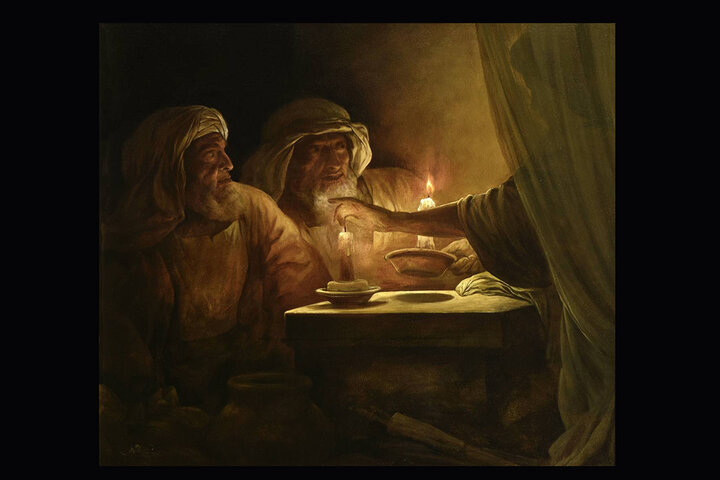 نقشهایی از ارادت هنرمندانی که شب قدر و شهادت مولا را تصویر کردند