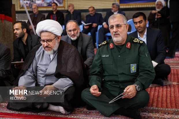 مراسم ترحیم سردار شهید حسین خالقی 9