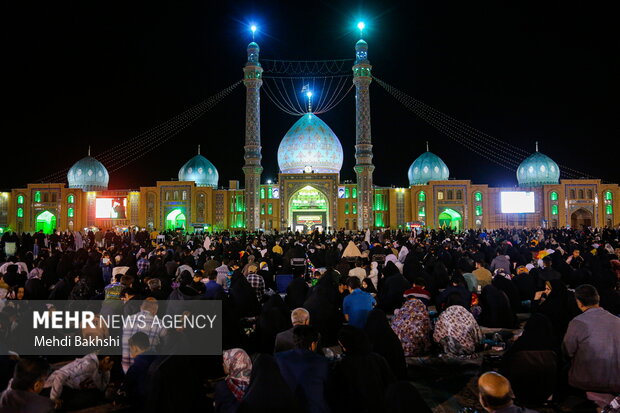 مراسم شب قدر در مسجد مقدس جمکران