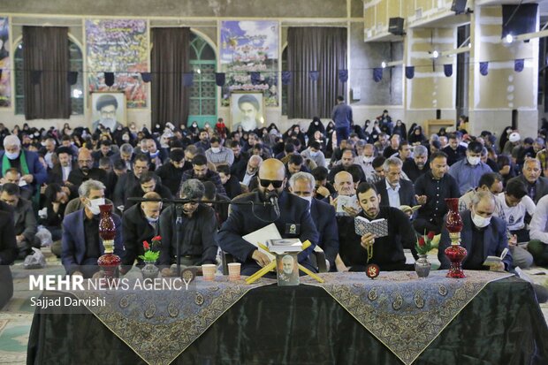 احیای شب نوزدهم رمضان در خرم آباد