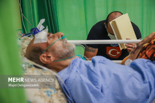 ایرانی صوبہ یزد کے شہید صدوقی ہسپتال میں شب قدر منائی گئی
