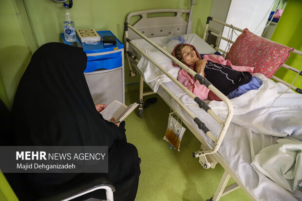 ایرانی صوبہ یزد کے شہید صدوقی ہسپتال میں شب قدر منائی گئی
