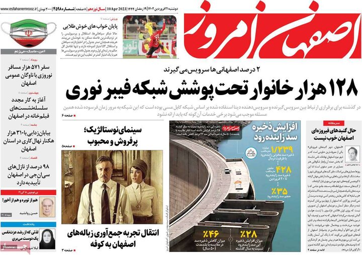 روزنامه هاي اصفهان