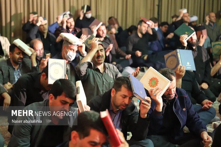 اشک ماتم در سوگ مولای متقیان/پژواک «الهی العفو» درگلستان فراگیرشد