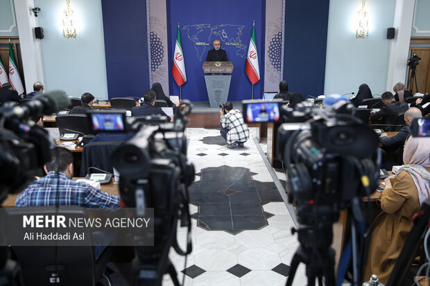 Foreign ministry spokesman's presser