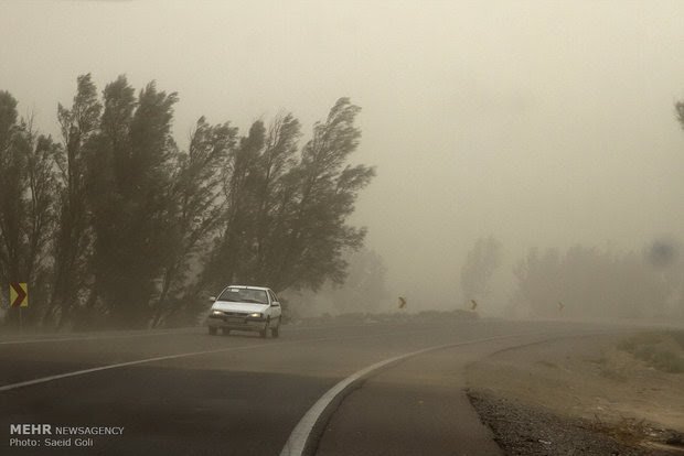 سرعت وزش باد در استان بوشهر افزایش می‌یابد 