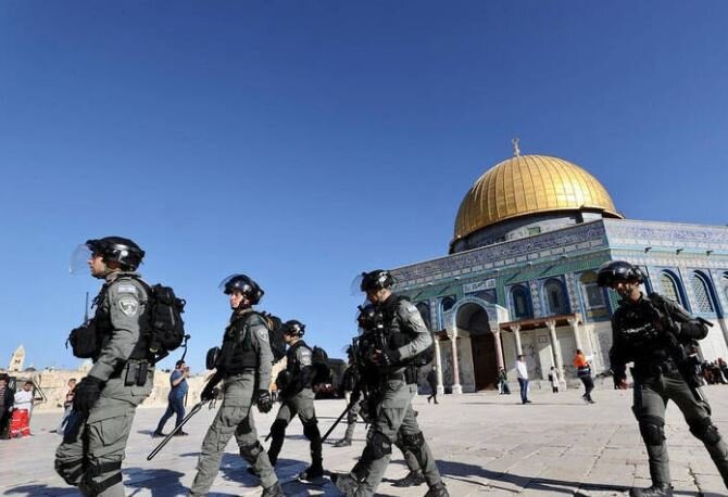 نتانیاهو دستور استقرار گسترده پلیس در مسجد الاقصی را صادر کرد