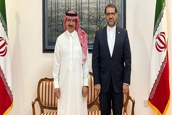 سفير ايران في مسقط يستضيف سفير السعودية + صورة