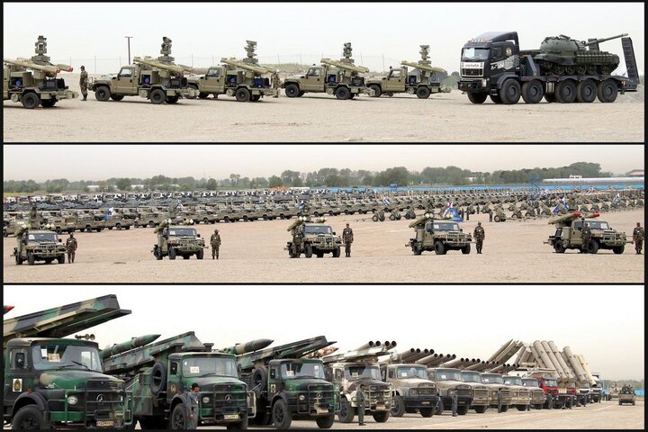 Lots of military equipment handed over to army ground forces