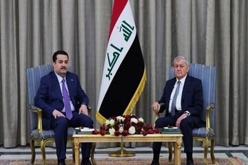 رایزنی نخست وزیر و رئیس جمهور عراق درباره تحولات سیاسی و امنیتی