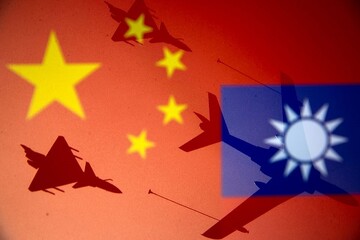 چین ۲۷ تا ۲۹ فروردین حریم هوایی تایوان را خواهد بست