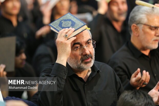 مراسم احیای شب ۲۱ رمضان در مصلی اردبیل