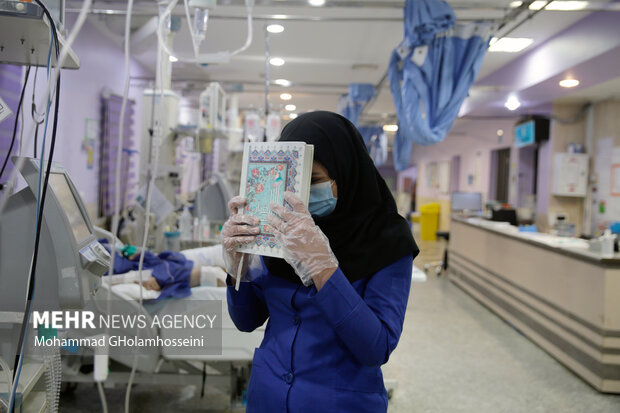 احیای شب قدر بیمارستان شهدای و قلب بوشهر