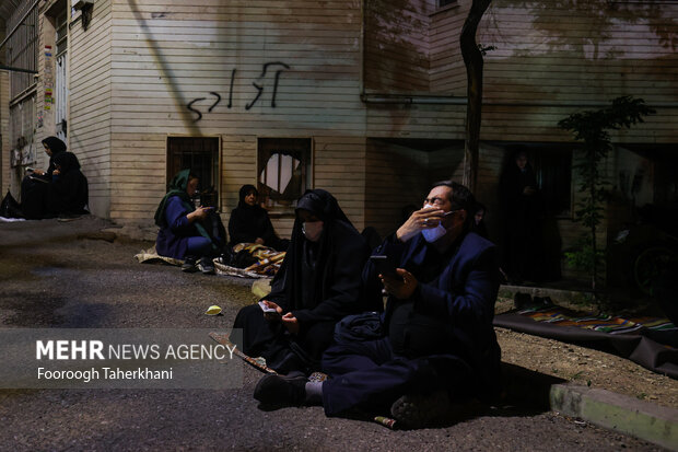 مراسم شب بیست و یکم ماه مبارک رمضان درباغ فیض