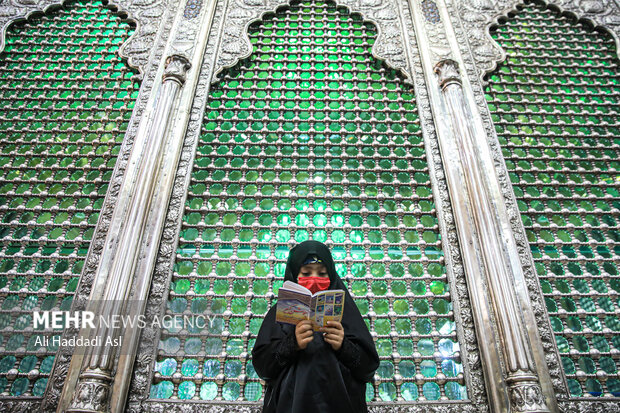 مراسم احیای شب بیست و یکم ماه مبارک رمضان در مرقد امام خمینی