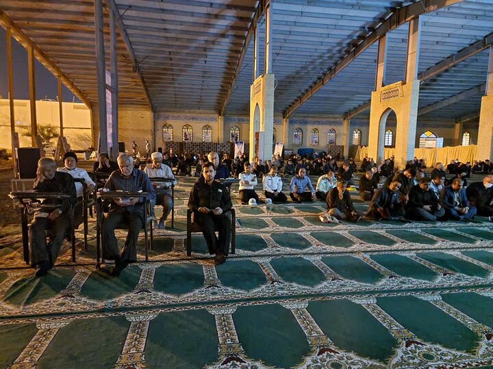 مراسم دومین شب قدر در گناوه برگزار شد