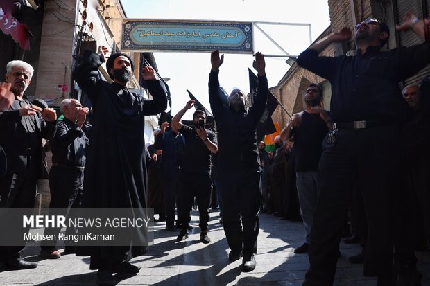 Mourning of Imam Ali martyrdom in Golshan Hammam Mosque