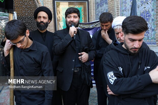 Mourning of Imam Ali martyrdom in Golshan Hammam Mosque