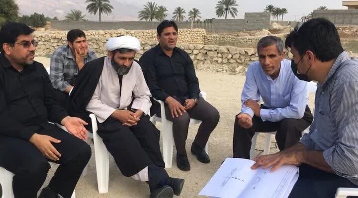 یادمان شهید خوشنام روستای گلکی تنگستان ساخته میشود