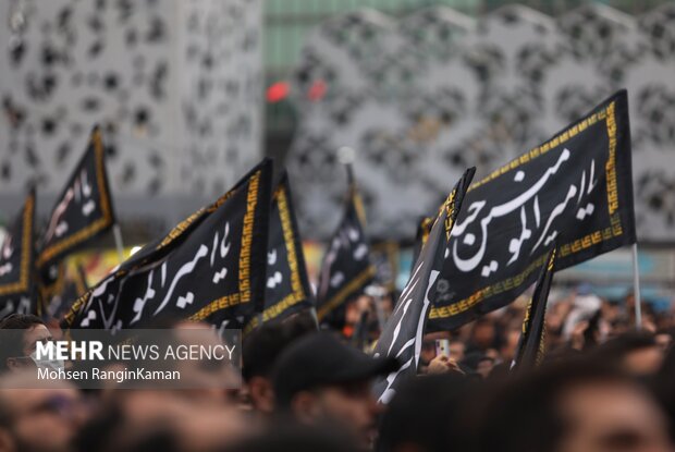 Mourning ceremony of Imam Ali (AS) martyrdom in Tehran