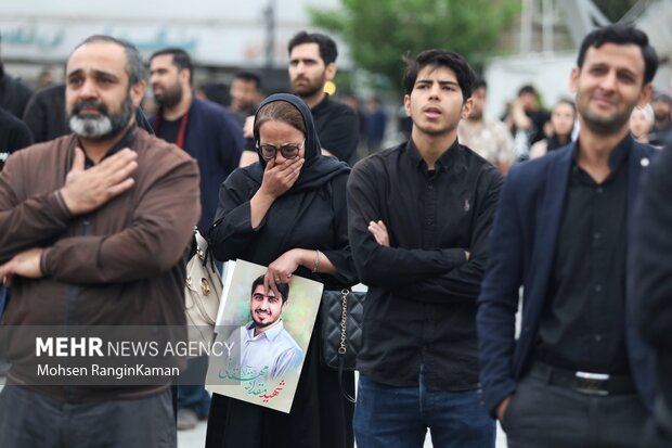 Mourning ceremony of Imam Ali (AS) martyrdom in Tehran