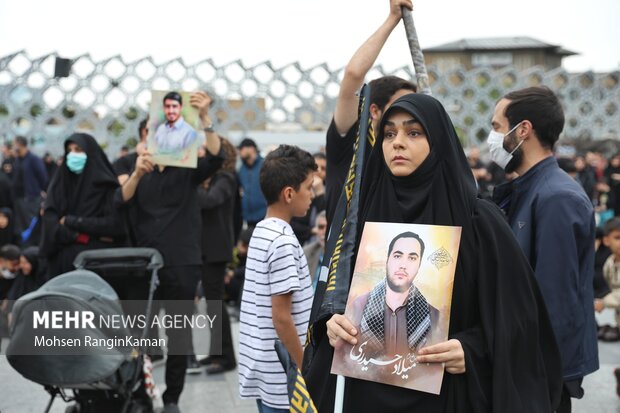 Mourning ceremony of Imam Ali (AS) martyrdom in Tehran