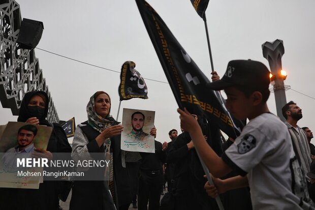 Mourning ceremony of Imam Ali (AS) martyrdom in Tehran