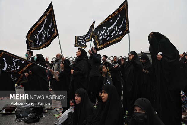 Mourning ceremony of Imam Ali (AS) martyrdom in Tehran