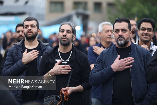 Mourning ceremony of Imam Ali (AS) martyrdom in Tehran