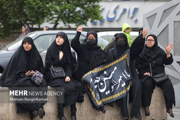 Mourning ceremony of Imam Ali (AS) martyrdom in Tehran