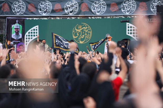 Mourning ceremony of Imam Ali (AS) martyrdom in Tehran