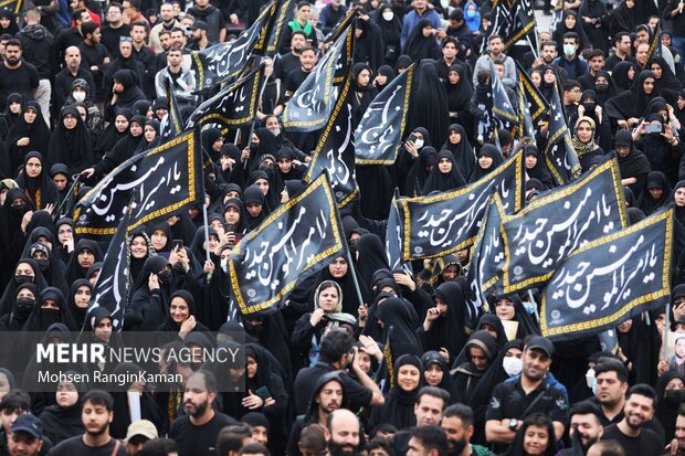 Mourning ceremony of Imam Ali (AS) martyrdom in Tehran