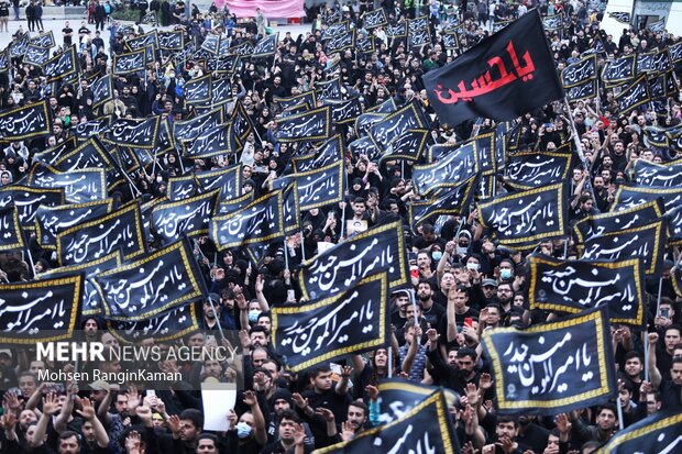 Mourning ceremony of Imam Ali (AS) martyrdom in Tehran