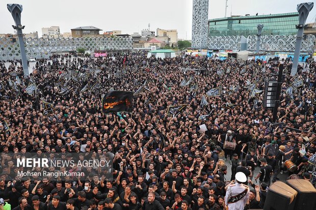 Mourning ceremony of Imam Ali (AS) martyrdom in Tehran