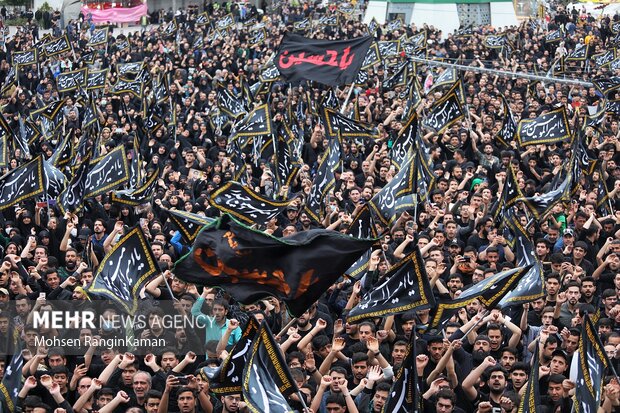 Mourning ceremony of Imam Ali (AS) martyrdom in Tehran