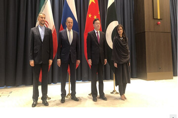Iran, Russia, China, Pakistan FMs meet in Samarkand