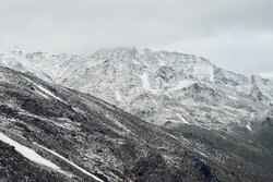 اولین برف زمستانی در کجور