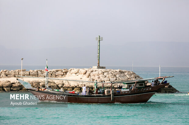 رژه دریایی شناورها به مناسبت روز قدس - جزیره کیش