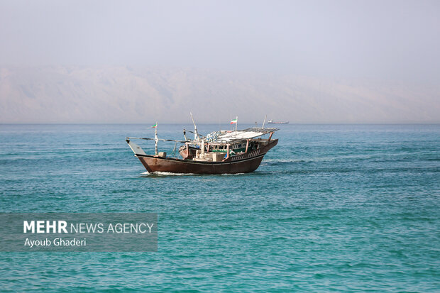 شناور حامل کالای قاچاق در آب‌های استان بوشهر توقیف شد
