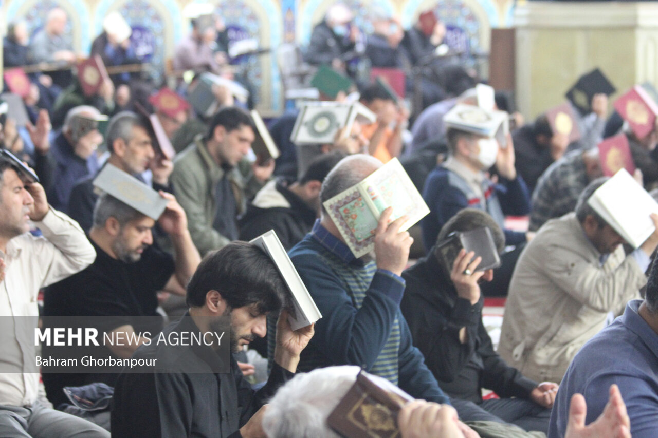 شب «قدر دانی» مردم استان سمنان/ تضرع و خشوع تا اوج آسمان