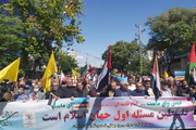 راهپیمایی روز قدس در سراسر استان تهران برگزار شد