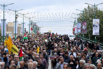 خروش ماندگار مردم قزوین در روز قدس/ وحدت مسلمانان مقدمه نابودی اسرائیل است