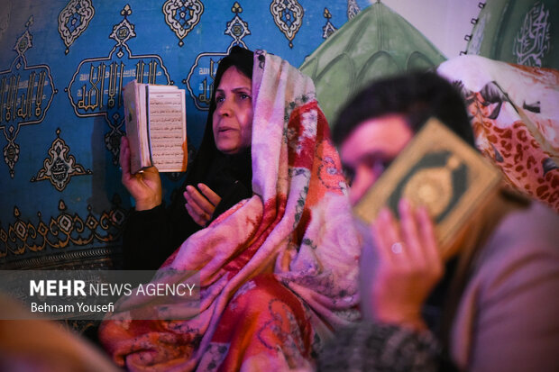 طنین استغفار در شب سوم قدر/ گلستانی ها فریاد الغوث الغوث سر دادند