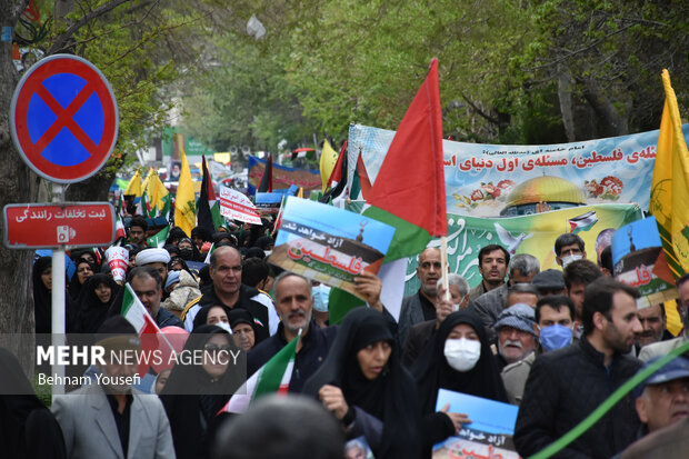 راهپیمایی روز جهانی قدس - اراک