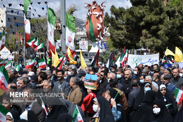 راهپیمایی روز جهانی قدس - اراک