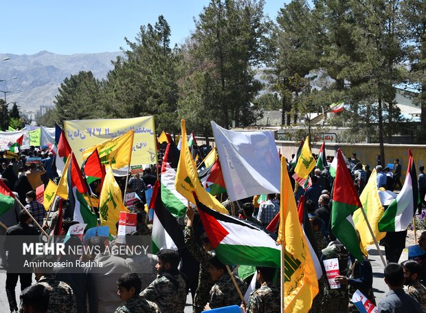 راهپیمایی روز جهانی قدس - بیرجند