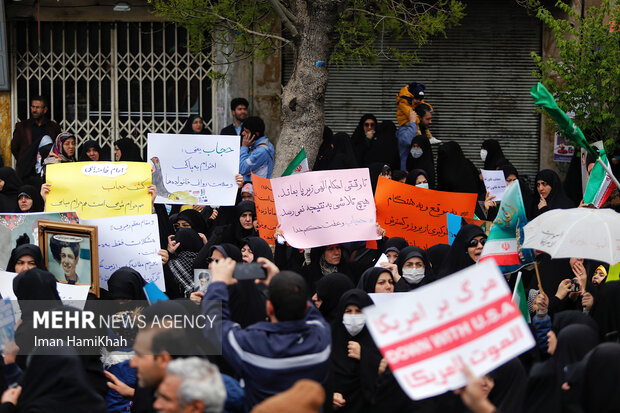 راهپیمایی روز قدس در همدان