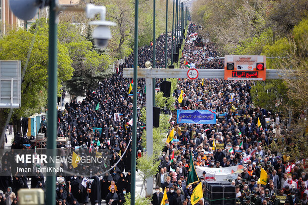 Iranians, other nations in world mark Intl. Quds Day Iranians, other nations in world mark Intl. Quds Day
