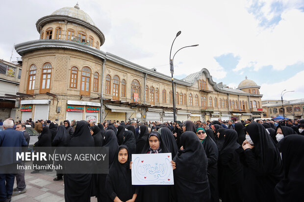 ہمدان میں عالمی یوم قدس کی مناسبت سے عظیم الشان ریلی
