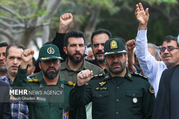 راهپیمایی روز جهانی قدس - جزیره کیش